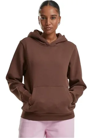 Urban classics Damska bluza z kapturem, puszysta bluza z kapturem, luźny krój, , 5XL