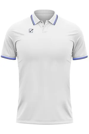 Givova Picket Action Short Sleeve Polo XL, Biały/Granatowy Niebieski, XL