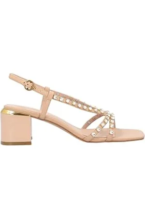 Pinko Sandal Nappa, Kobieta, Nude, 38 EU, , 38 EU
