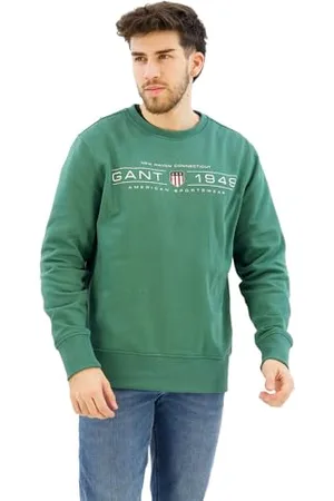 GANT Graphic C-Neck Sweat, , XL