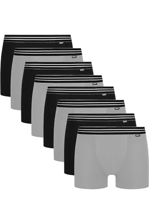 Dim Bokserki męskie Eco Bawełna Stretch Wygodne Czarne x8, , L
