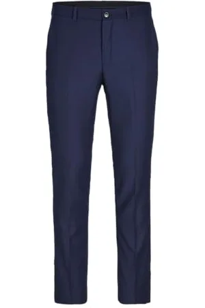 JACK & JONES Męskie spodnie garniturowe Jprsolaris Trouser Noos Pls, , 64
