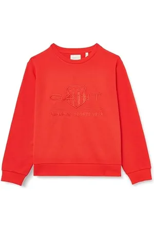 GANT REG Tonal Shield C-Neck Sweat, , XXL