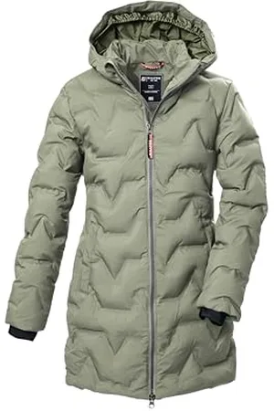 Killtec Dziewczynki Pikowana parka/kurtka pikowana z kapturem KOW 358 GRLS QLTD PRK, , 140, 42152-000