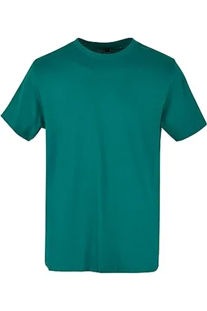 Build Your Brand Męski Basic okrągły dekolt T-shirt, , 3XL