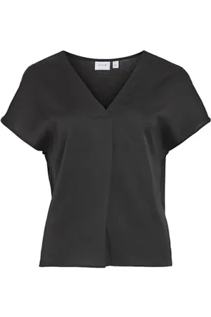 VILA Ellette Short Sleeve Blouse 40