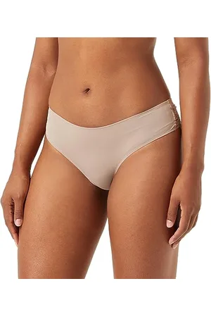 Triumph Damskie urocze stringi z mikrobrazylijskimi majtkami, , L