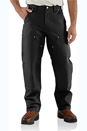 Carhartt Męskie spodnie robocze o luźnym kroju Duck z podwójnym przodem, , 30W / 34L