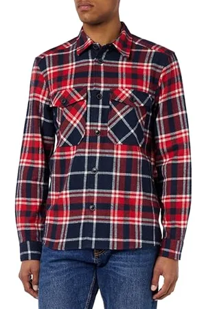 Only & Sons Męska koszula Onsmilo Life Ovr Check Ls Noos z długim rękawem, , L