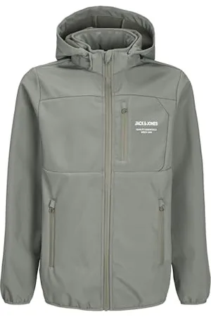 JACK & JONES Theo Kurtka dziecięca Softshell z kapturem