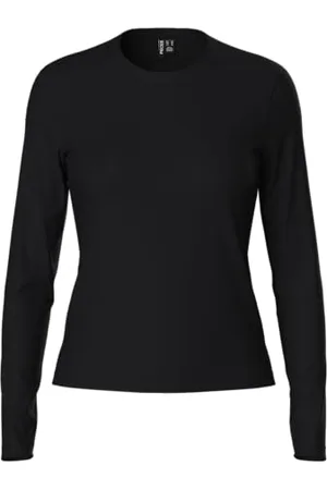Pieces® Damska koszulka z długim rękawem Pcmara Ls Tee Noos Bc, , XS