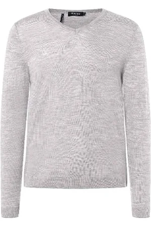 Maerz Sweter z dekoltem w serek rękaw 1/1, , 50