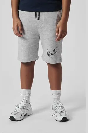 Kaporal 5 Szorty, model Oboy, chłopiec, jasnoszary Mel, 10A; Regular fit, , 10 lat