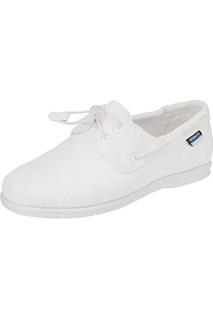 SEBAGO Monterey Woman, buty do łodzi, białe, 37,5 EU, , 37.5 EU