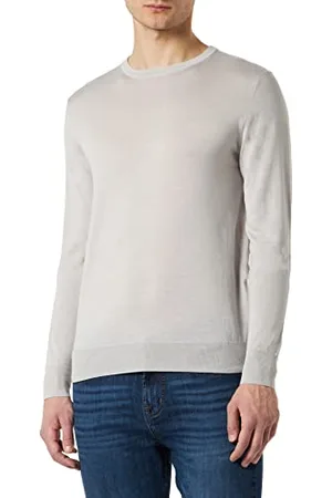 Hackett Męski sweter GMD Merino Silk Crew, , S