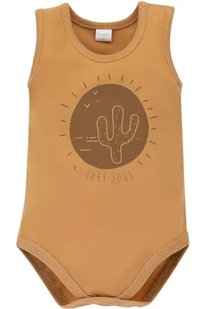 Pinókio Body bez rękawów Free Soul, 100% bawełna, uniseks 50-68 (80), , 80