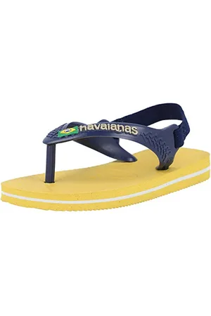 Havaianas Sandały dziecięce z logo II uniseks, złotożółty, 19 EU