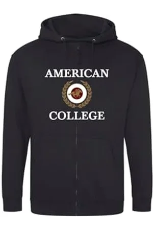 American College Bluza z kapturem sweter z nadrukiem ciepłe ubrania mieszane mężczyźni i kobiety na co dzień model ACSZW7 L, , L