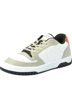 Armani Exchange Męskie buty sportowe Duck Rope Off-White, 41,5 EU, , 45.5 EU