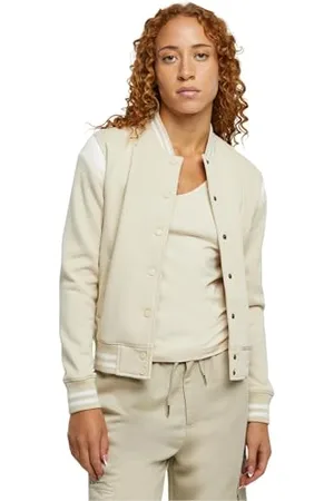 Urban classics Damska bluza 2-tone College, kurtka College, dostępna w rozmiarach od XS do 5XL, , XL
