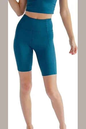 GIRLFRIEND COLLECTIVE Women’s Yoga Shorts High-Rise, Fitness Shorts, Short Leggins, High-Waist Shorts for Yoga and Fitness, Gym and Cycling Shorts