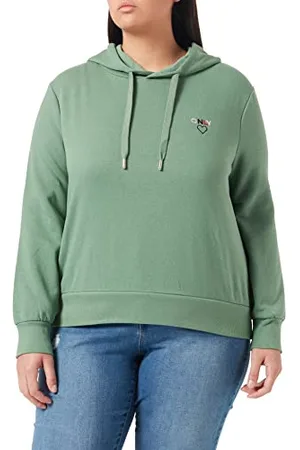 ONLY Damska bluza z kapturem, nadruk logo, /Print: Logo, S