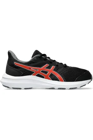 Asics JOLT 4 GS Sneaker, rozmiar 5,5 UK czarny/ognisty czerwony, , 37.5 EU