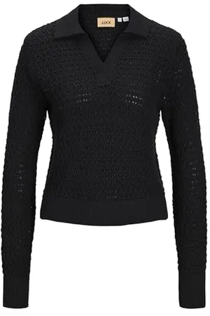 JACK & JONES Jxaddy damski sweter z dzianiny polo, , S