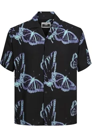 JACK & JONES JCOJEFF AOP Resort Shirt SS Relax, , M