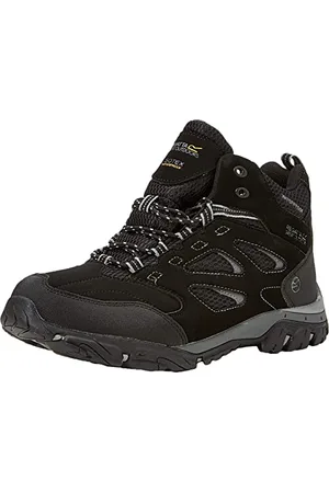 Regatta Męskie buty trekkingowe Holcombe Iep Mid, Czarny granit, 41 EU