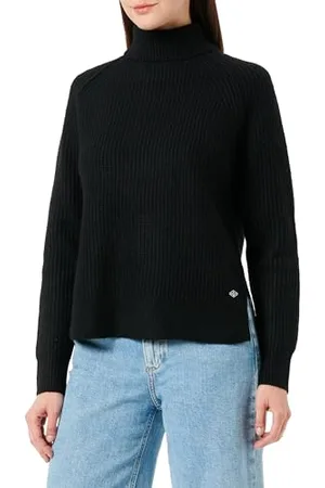 Replay Damski sweter z golfem, krój Regular Fit, , L