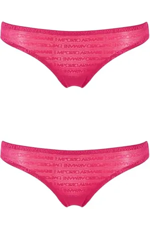 Emporio Armani All Over Logo Mesh 2-Pack Brazylijski, , S
