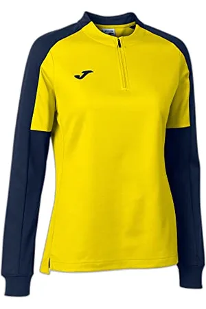 Joma Damska bluza Eco Championship, żółta granatowa, S