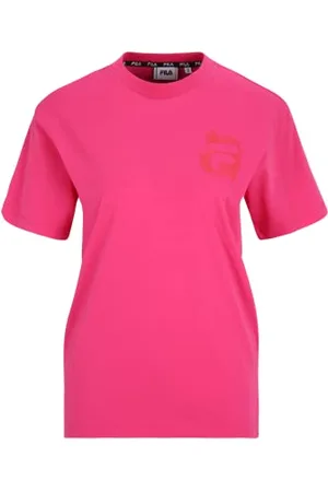 Fila Damska bluzka BOSAU Regular Graphic T-Shirt, Pink Yarrow, S, , S