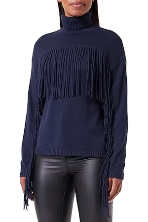 Replay Damski sweter mieszanka bawełny/kaszmiru, , XS