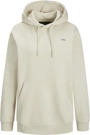 JACK & JONES Damska bluza z kapturem Jxabbie Rlx Ls Every Hood Swt Noos, , XL, , XL