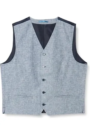 JACK & JONES Jack&JONES Męska kamizelka garniturowa JPRRIVIERA Linen Waistcoat , 54, , 54