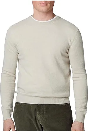 Hackett Sweter męski Merino Cash Mix Crew, , XXL