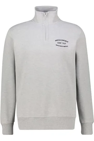 GANT SMALL Graphic Sweat Half Zip, , 3XL