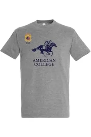 American College Koszulki z krótkim rękawem Mężczyźni Kobiety Mieszane, , XL