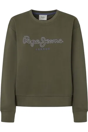 Pepe Jeans Damska bluza Frida, zielona, XL, , XL