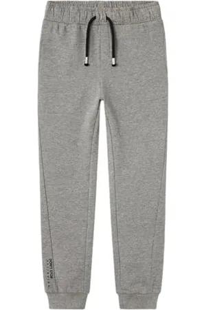 NAME IT Nkmnokas Nreg Sweat Pant Bru spodnie dresowe dla chłopców, , 122