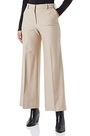 SELECTED Damskie spodnie SLFELIANA HW Wide Pant N NOOS, , 38W / 30L