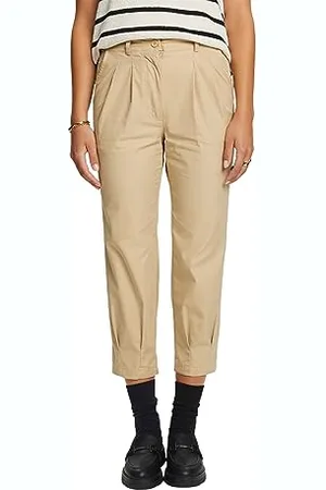 ESPRIT Spodnie chinosy o długości cropped, , 36W / 26L