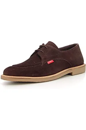 Kickers Totaly, Płaski Męski Oxford, Brązowy, 46 EU, , 46 EU