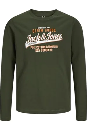 JACK & JONES T-shirt chłopięcy z logo Junior, , 128