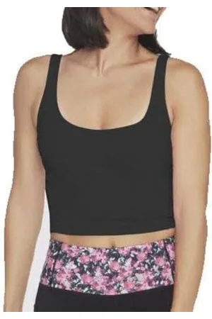 Skechers Damski biustonosz GOFLEX Joy Longline, sportowy, , M, , M