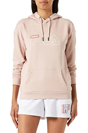 Fila Damska bluza z kapturem, sepiia róża, XL, , XL