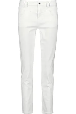 Taifun Damskie jeansy Boyfriend (Offwhite), 34 (DE)