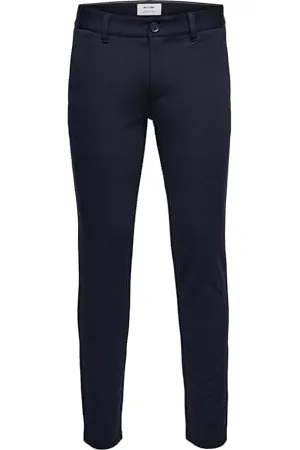 Only & Sons Męskie spodnie chinosy ONSMARK Slim Fit spodnie chinosy, , 29W / 34L